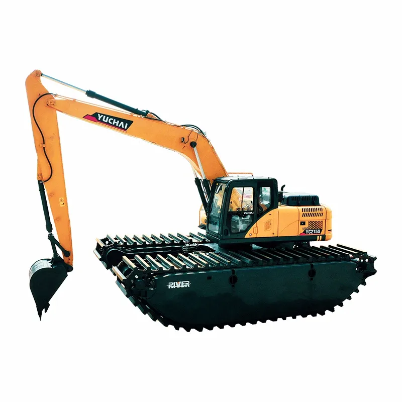 YC215S एम्फ़िबियस उत्खननकर्ता